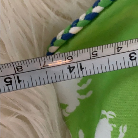 Lilly Pulitzer! Green + Navy scurrying 🦀 print! - Picture 5 of 6